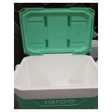 Retro Igloo Cooler - Mint Green