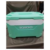Retro Igloo Cooler - Mint Green