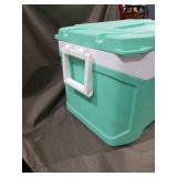 Retro Igloo Cooler - Mint Green