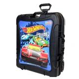 Hot Wheels Vehicle Playsets Plastic Carrying Case in Black w/Cars