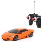 1/24 Scale Orange Rc Lamborghini Murcielago Car.