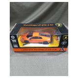 1/24 Scale Orange Rc Lamborghini Murcielago Car.