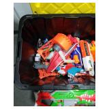 Collection of Nerf guns including DinoSquad