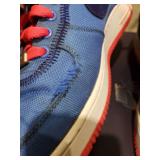 Nike Air Force 1 Blue and Pink Sneakers Size 9