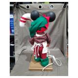 Vintage Minnie Mouse Christmas Candy Cane Lamp Decoration