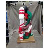 Vintage Minnie Mouse Christmas Candy Cane Lamp Decoration