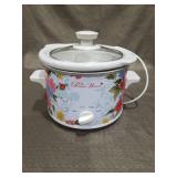 Pioneer Woman Floral Mini Crock Pot