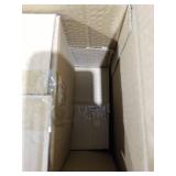 16-Piece Modern Black and White Dinnerware Set