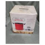 Hampton Pasta Pot 7.5 Quart Pot With Stainless Steel Strainer Lid Red Spaghetti