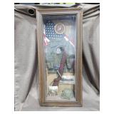 USMC Military Shadow Box with Uniform and M1 Garand