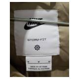 Nike Two-tone Hooded Puffer Jacket In Neutrals New Size M with Tags MSRP $239