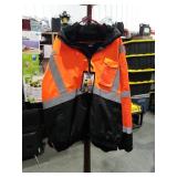High Visibility Safety Jacket with Reflective Stripes XXXL New with Tags