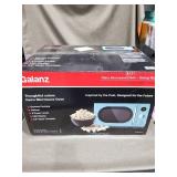 Galanz 0.7 cu. ft. Retro Countertop Microwave Oven  700 Watts  Blue