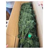 Annecy 7.5ft Pre-lit Pencil Slim Christmas Tree,