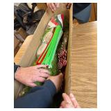 $80 5FT Lime Green Bendable Artificial Christmas Tree with Ornaments