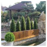 $258 ECOLVANT Two 3ft Artificial Topiary Trees