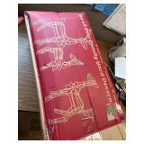 $140 FUNNGO 3-Piece Lighted Christmas Deer Family Set (Gold)