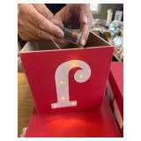 32" H Wooden Block Joy Porch Sign Decor