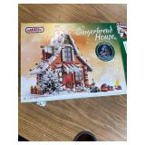 $65 Christmas Gingerbread House Building Set Toys, w/ Led Light