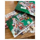 $65 Christmas Gingerbread House Building Set Toys, w/ Led Light