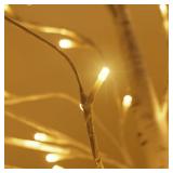 Lighted Birch Tree w/144 Warm Lights, For Xmas/Party Decor