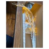 Lighted Birch Tree w/144 Warm Lights, For Xmas/Party Decor