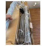 $60 4 Pack Xmas Meteor Shower Lights 20in 40 Tubes 1440 LEDs