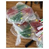 BRIGHTDECK Lollipop Solar Christmas Pathway Lights, 5 Pack