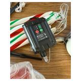 BRIGHTDECK Lollipop Solar Christmas Pathway Lights, 5 Pack