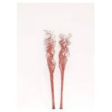 Multicolored Sparkle Glitter Branches 26" (RED, 2BU)