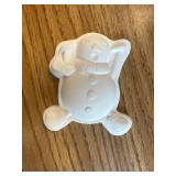 Syhood 24 Pcs DIY Ceramic Christmas Ornaments for Kids