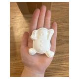 Syhood 24 Pcs DIY Ceramic Christmas Ornaments for Kids