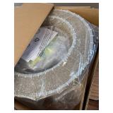 $499 6 Pre-Lit Stacked Ornament D cor, Gold Christmas Decoration