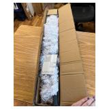 $65 Best Choice Products 6ft White Artificial Christmas Tree Unlit.