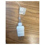 10" Gold Wire Wrapped Star Tree Topper Warm White Lights