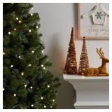 50ct LED Sphere Christmas Lights Warm White - Wondershop