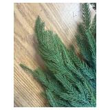 24" Norfolk Pine Wreath, Real Touch Artificial Holiday Decor