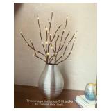 4 pack of LED picks with 12 LED bulbs each & bendable twigs