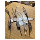 4 pack of LED picks with 12 LED bulbs each & bendable twigs