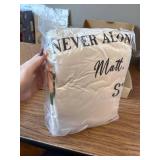 Faith Hooded Blanket, Religious Gift for Women 47x72 in