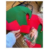3 Pcs Elf Hat & Ears Costume Accessories for Christmas