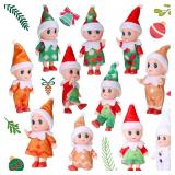 Sumind 11pcs Plush Dolls Christmas Toys for Kids Decorations