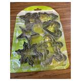 Christmas Cookie Cutter Set - 18 pcs Gingerbread & More Shapes