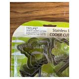 Christmas Cookie Cutter Set - 18 pcs Gingerbread & More Shapes