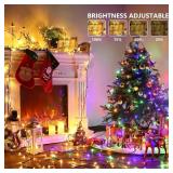 Joomer 100FT 300 LED Color Changing Christmas Lights & Timer