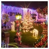 Joomer 100FT 300 LED Color Changing Christmas Lights & Timer