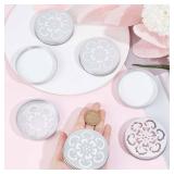 GORGECRAFT 16pcs Mason Jar Insert Lid 67mm for Flower Organizing