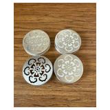 GORGECRAFT 16pcs Mason Jar Insert Lid 67mm for Flower Organizing