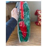 $65 Men s Christmas Elf Costume Set - 6 Pcs: Coat, Hat, Pants, Belt