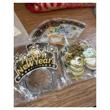 HOWAF New Year Party Supplies 2025, 36pcs Headband Cone Hats